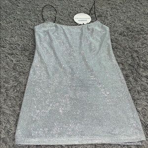 Silver dress